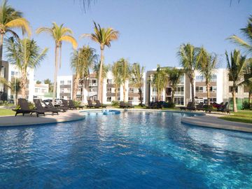 Venta de departamento junto a la playa con 3 habitaciones y club de playa