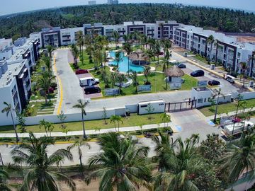 Venta de departamento junto a la playa con 3 habitaciones y club de playa