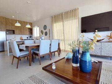 Condominio con vista al mar, terraza, alberca, gimnasio, pet-friendly en venta.