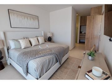 Condominio con vista al mar, terraza, alberca, gimnasio, pet-friendly en venta.