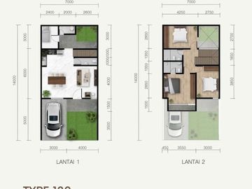 Indent !! Rumah scandinavian kopo dekat lanud sulaeman