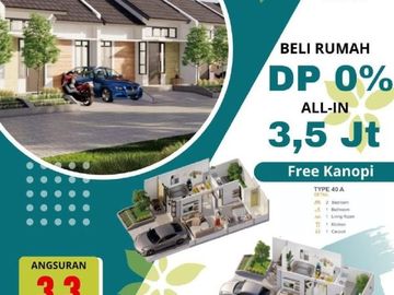 Rumah Murah Dp 0 Biaya2 Gratis Minimalis Strategis Bekasi