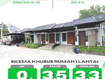 Rumah Murah Dp 0 Biaya2 Gratis Minimalis Strategis Bekasi