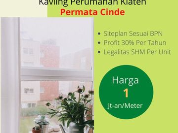 Dekat Alun-Alun Klaten, Kavling Perumahan, SHM Pecah Unit
