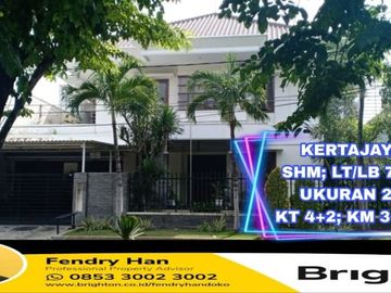 RUMAH MEWAH DAN ELITE KERTAJAYA INDAH FULL BANGUNAN