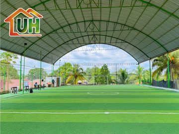 00534 - VENTA CANCHA DE GRASS SINTETICO MANANTAY - A.T 602 M2