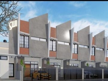 Rumah Baru 2 Lnt, LT 40 m&sup2;, Rp 553 Juta, di Beji, Depok. KT