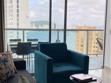 apartamento en venta en bocagrande. Cod V9161290