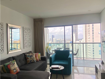 apartamento en venta en bocagrande. Cod V9161290