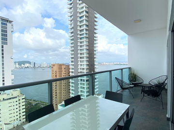 apartamento en venta en bocagrande. Cod V9161290