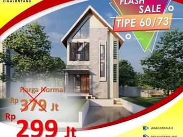 SEGERA SEBELUM KEHABISAN Rumah Baru di Cigalontang Tasik