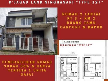 Jual Rumah 2 Lantai di Malang Singhasari