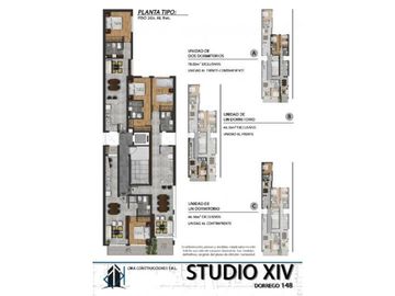 VENTA DEPTO 1 DORMIT DORREGO 148 U$S 75.000,- ESTUDIO XIV