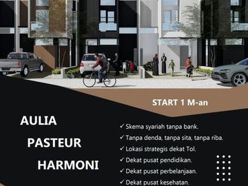 Rumah Lokasi Strategis Pusat Kota Bandung Dekat Tol Pasteur | AULIA PASTEUR HARMONI