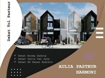 Rumah Lokasi Strategis Pusat Kota Bandung Dekat Tol Pasteur | AULIA PASTEUR HARMONI