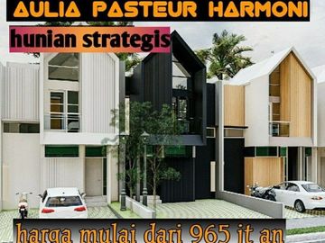 Rumah Lokasi Strategis Pusat Kota Bandung Dekat Tol Pasteur | AULIA PASTEUR HARMONI