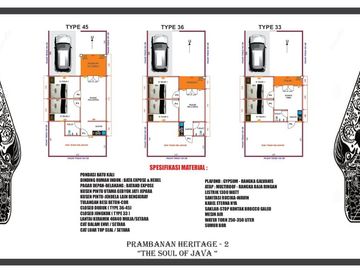 Dijual Rumah Etnik Modern harga ekonomis di Prambanan