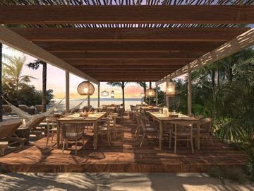 Penthouse de 6 recamaras con jacuzzi privado, acceso al mar, alberca, coworking