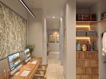 Penthouse de 6 recamaras con jacuzzi privado, acceso al mar, alberca, coworking