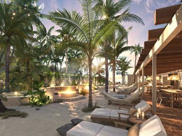 Penthouse de 6 recamaras con jacuzzi privado, acceso al mar, alberca, coworking