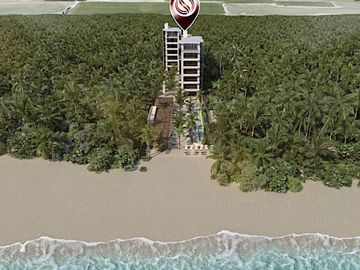 Penthouse de 6 recamaras con jacuzzi privado, acceso al mar, alberca, coworking