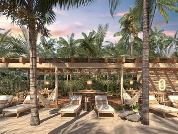 Penthouse de 6 recamaras con jacuzzi privado, acceso al mar, alberca, coworking