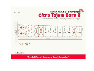 Kavling Citra Tajem Jogja Timur, Profit 30% pertahun