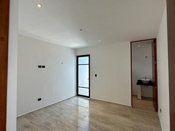 Casa blanca en venta en Dzitya Merida con  3 Recamaras en entrega inmediata