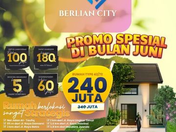 Murah Banget, CALL 08213993---- Rumah Elit Murah Sidoarjo, Berlian City Juanda