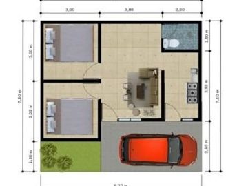 dijual rumah murah dekat stasiun citayam