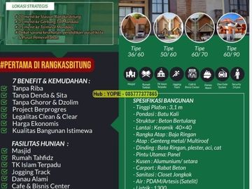 Dijual rumah murah di rangkasbitung
