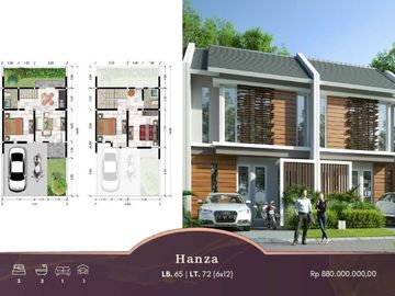 Bagus Mewah, Amartha Safira Type Hanza, Free Biaya, Sidoarjo | Br269 A