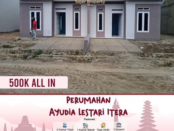 Rumah subsidi angsuran Free di Natar
