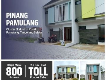 rumah mewah 2 lantai dipamulang tangerang