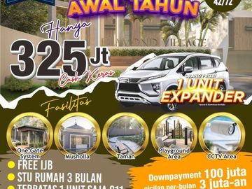 PALING STRATEGIS, Jual Rumah Murah Sidoarjo 2 KT