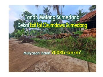 Kavlingan Sumedang Dekat Alun-Alun Sumedang Row Jalan 5m