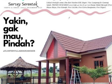 Rumah syariah KPR SYARIAH nyaman sejuk asri di Bogor