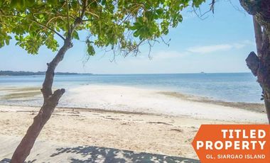 TITLED BEACH FRONT PROPERTY - GL, SIARGAO ISLAND