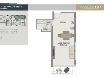 VENTA DEPARTAMENTO 2 AMB A ESTRENAR VILLA URQUIZA