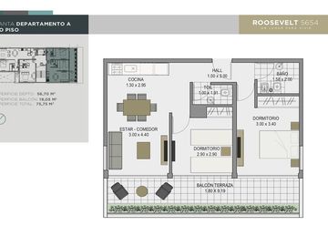 VENTA DEPARTAMENTO 2 AMB A ESTRENAR VILLA URQUIZA