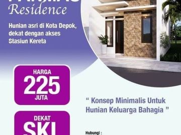 Rumah Murah 200jutaan di Pancoran Mas Depok