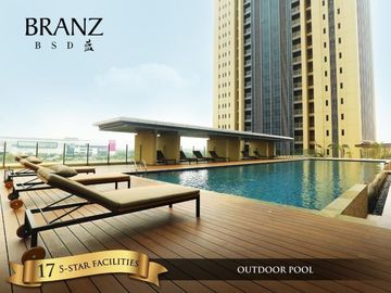 APARTEMEN MEWAH DEKAT PRASMUL BRANZ BSDCITY DAPAT AC KITCHEN PROMO