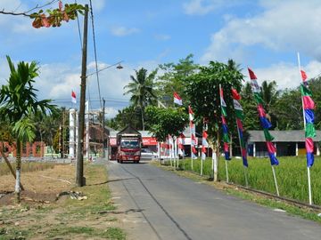 Lahan Murah Fasum Jalan 5 Meter Aset Strategis Dekat Kantor Samsat Mungkid