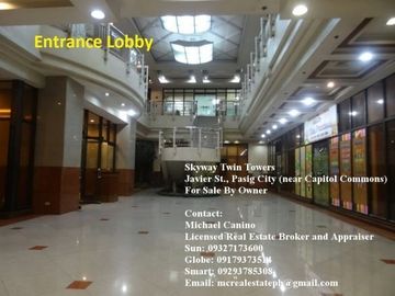 Skyway Twin Towers 1 Bedroom Condominium Unit with Parking i