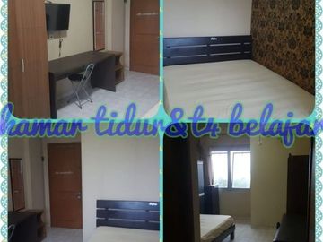 Apartemen studio, furnished, shm, bisa kredit, harga NJOP, margonda residence 1