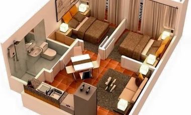2 BR Condo with Balcony Near SM Megamall Eastwood Ortigas BGC C5 Preselling RFO