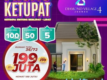 Rumah dijual hanya 200juta di desa damarsi sidoarjo free ijb