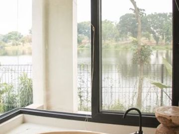 Rumah siap huni view danau sawangan depok