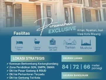 Rumah Dijual Dekat Exit Tol Malang