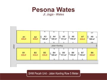Tanah 3 Menit Jl. Wates Purworejo